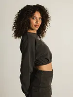 SWEAT-SHIRT À ÉCRAN ÉLASTIQUE HARLOW MONICA - DÉSTOCKAGE