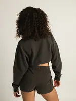 SWEAT-SHIRT À ÉCRAN ÉLASTIQUE HARLOW MONICA - DÉSTOCKAGE