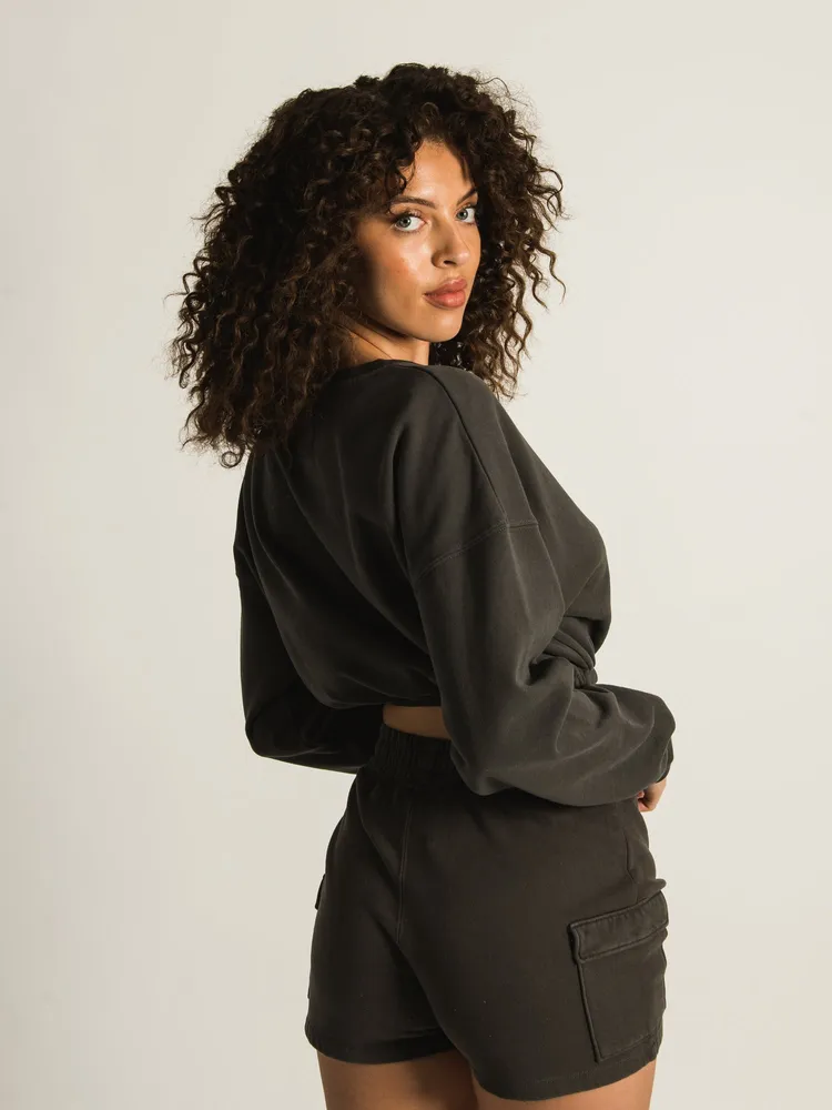 SWEAT-SHIRT À ÉCRAN ÉLASTIQUE HARLOW MONICA - DÉSTOCKAGE