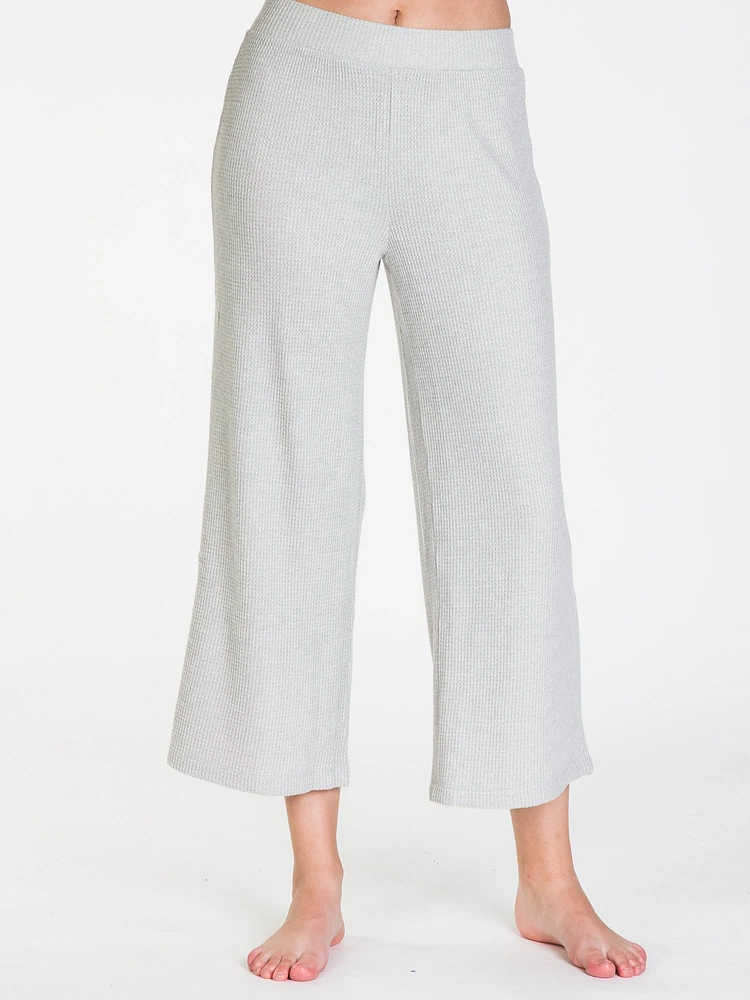 PANTALON LARGE GAUFRÉ