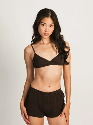 BRALETTE HARLOW IRIS - CHOCOLAT