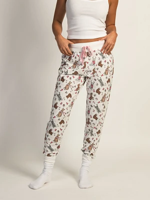 HARLOW AVA LOUNGE PANTS - OFF WHT