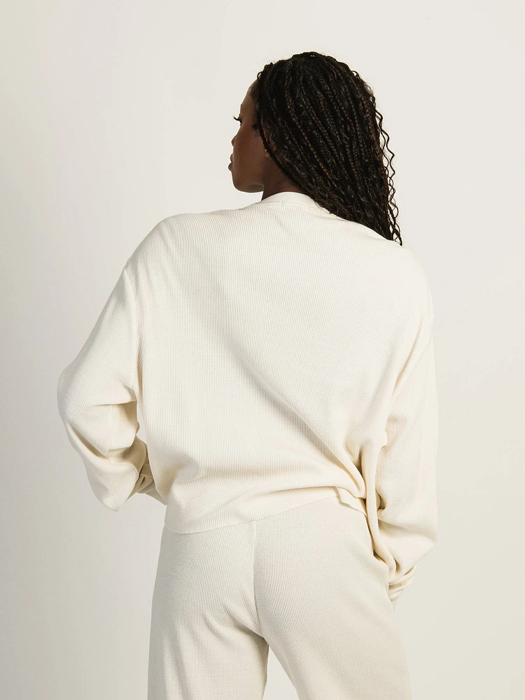 HARLOW WINNIE LONG SLEEVE WAFFLE - VERMONT