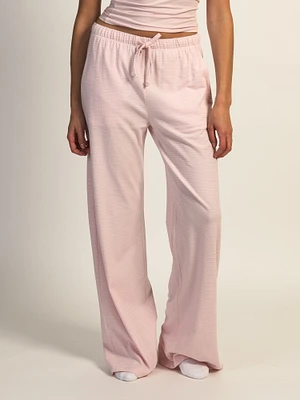 PANTALON À RAYURES HARLOW SUNNI – ROSE CLAIR