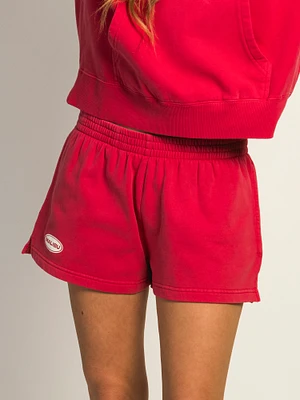 HARLOW MAX SHORT - WASHED RED
