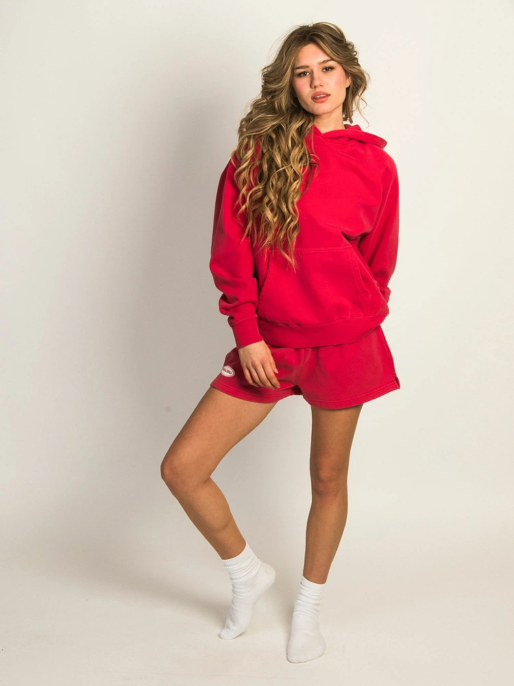 HARLOW MAX SHORT - WASHED RED
