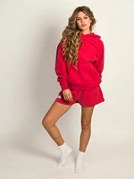 HARLOW MAX SHORT - WASHED RED