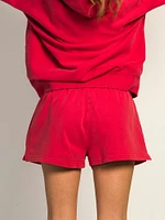 HARLOW MAX SHORT - WASHED RED