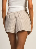 HARLOW TAYLOR BOXER SHORT - TAUPE