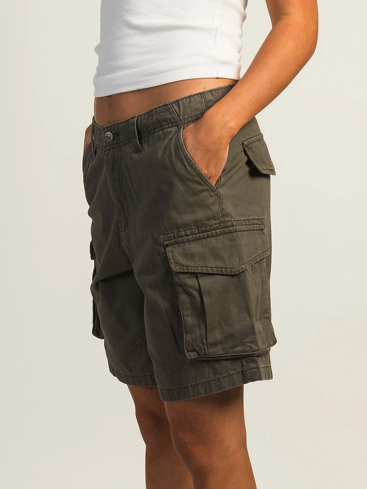 SHORT HARLOW BAGGY CARGO – CHARCOAL