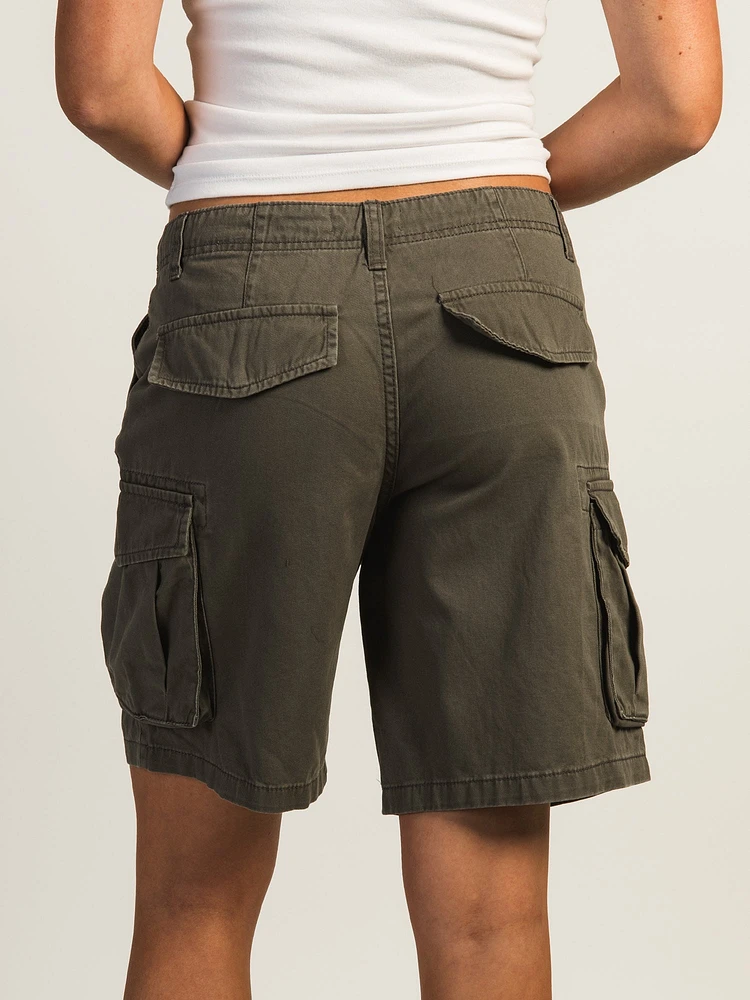 SHORT HARLOW BAGGY CARGO – CHARCOAL
