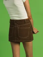 HARLOW LOW RISE MINI SKIRT