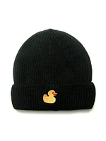 HARLOW RIBBED EMBROIDERED BEANIE