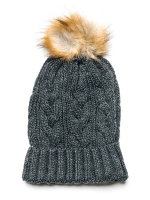 LILY FAUX FUR POM