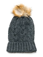 LILY FAUX FUR POM