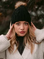 HARLOW LILY FAUX FUR POM