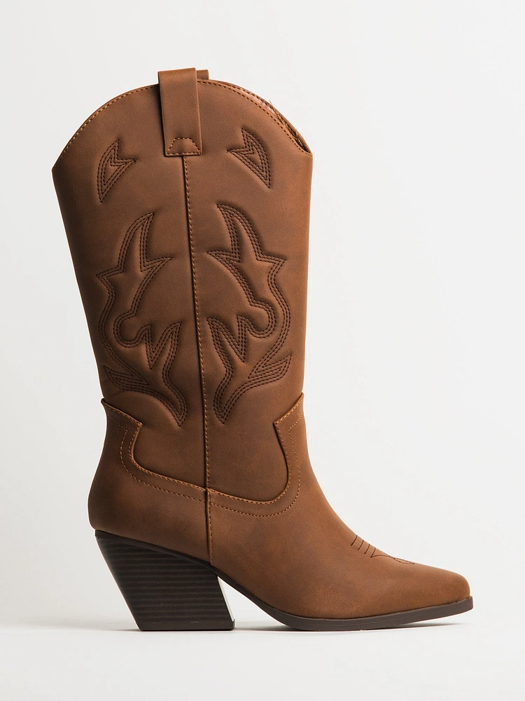 WOMENS HARLOW STASSIE COWBOY BOOTS