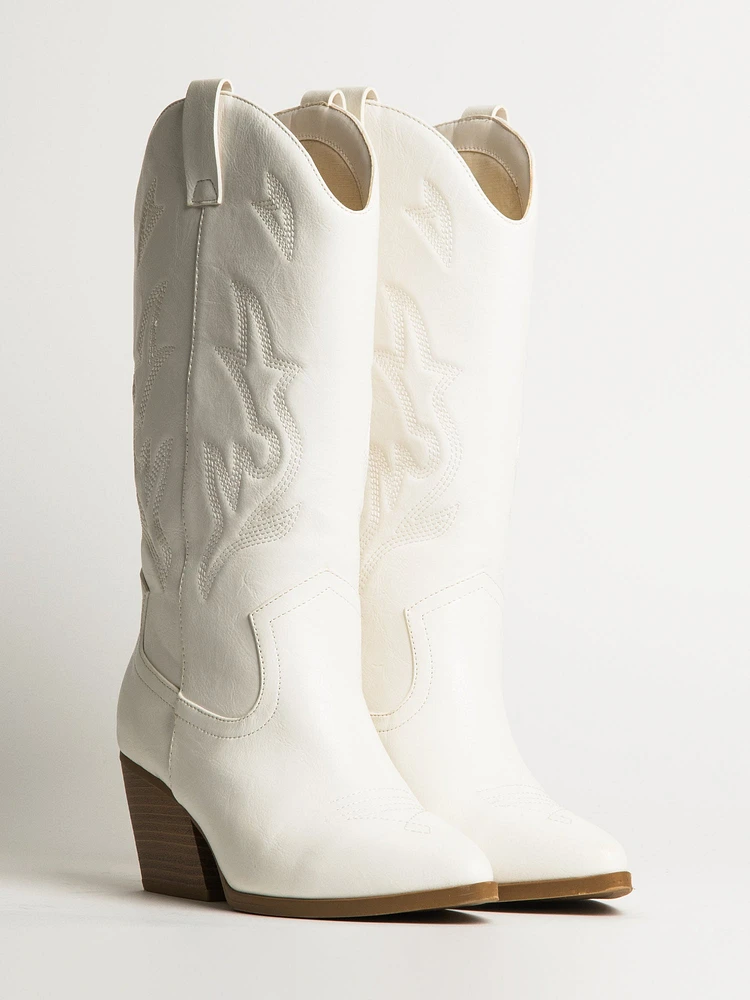 BOTTE HARLOW STASSIE POUR FEMME - BLANC