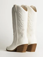 BOTTE HARLOW STASSIE POUR FEMME - BLANC