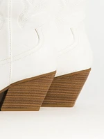 BOTTE HARLOW STASSIE POUR FEMME - BLANC
