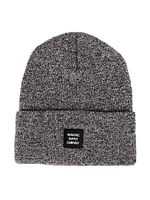 ABBOTT BEANIE - HTHR BLACK - CLEARANCE