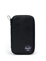 HERSCHEL SUPPLY CO. TRAVEL WALLET - BLACK - CLEARANCE