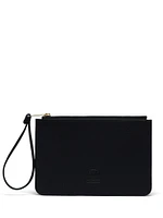 HERSCHEL SUPPLY CO. EDESSA VEGAN LEATHER POUCH - CLEARANCE