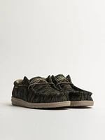 MENS HEYDUDE WALLY SOX WOODLAND CAMO