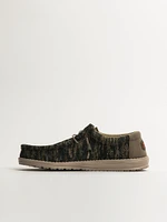 MENS HEYDUDE WALLY SOX WOODLAND CAMO