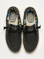 MENS HEYDUDE WALLY STRETCH CANVAS