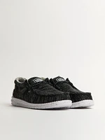MENS HEYDUDE WALLY STRETCH - METEORITE