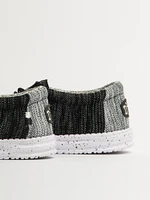 MENS HEYDUDE WALLY STRETCH - METEORITE