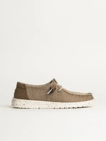 WOMENS HEYDUDE WENDY STRETCH SOX - WALNUT