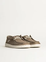 WOMENS HEYDUDE WENDY STRETCH SOX - WALNUT