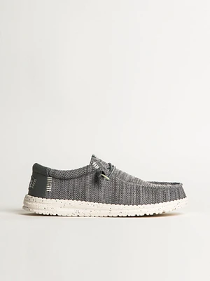MENS HEYDUDE WALLY STRETCH SOX SLIP-ON