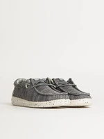 KIDS HEYDUDE WALLY YOUTH STRETCH SOX - GREY