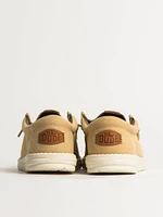 MENS HEYDUDE WALLY SURF SHAWL SLIP-ON - WOOD
