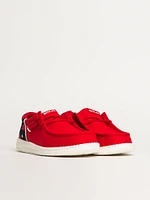 MENS HEYDUDE WALLY FUNK SOLO CUP SLIP-ON - RED