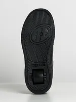 KIDS HEELYS REZERVE LOW TRIPLE BLACK - CLEARANCE