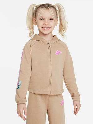 KIDS NIKE NOTEBOOK FULL ZIP HOODIE - CLEARANCE