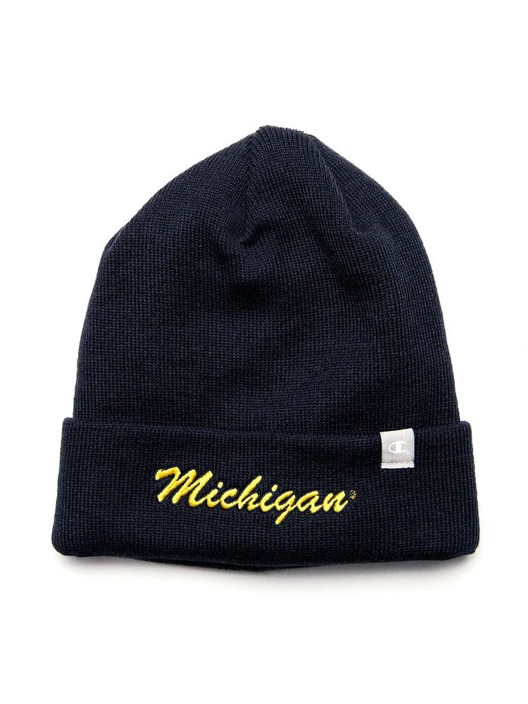 CHAMPION MICHIGAN CUFF BEANIE