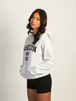 LONDON UK EMBROIDERED HOODIE