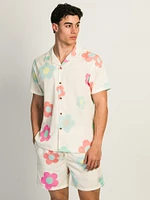 ISLAND HAZE DAISY 5IN VOLLEY SHORT - CREAM