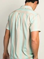 ISLAND HAZE - CHEMISE TISSÉE À MANCHES COURTES ET RAYURES VERTICALES