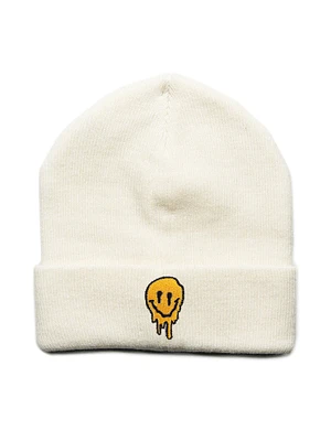 KOLBY BLACK EMBROIDERED BEANIE