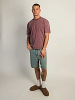 KOLBY HEAVYWEIGHT T-SHIRT - PEBBLE