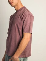 KOLBY HEAVYWEIGHT T-SHIRT - PEBBLE