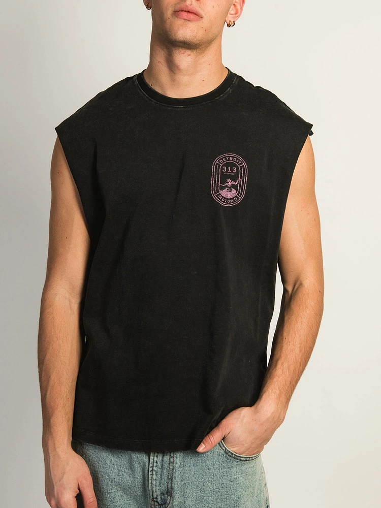 KOLBY GRAPHIC MUSCLE TANK - DETROIT