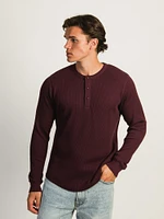 HENLEY GAUFRÉ KOLBY - MAUVE