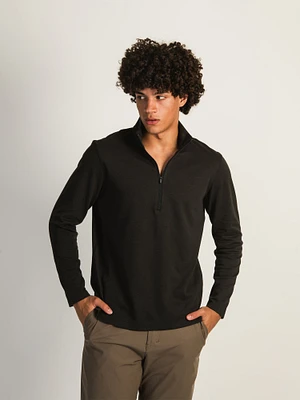 KOLBY KEEP COOL 1/2 ZIP - BLACK